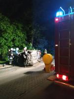 Wypadek w rejonie ul. Rozwadzkiej i Żyrowskiej w Zdzieszowicach