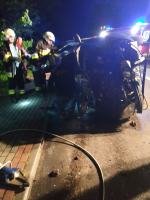 Wypadek w rejonie ul. Rozwadzkiej i Żyrowskiej w Zdzieszowicach