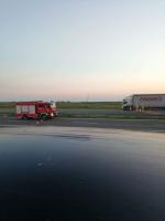 Wypadek na 266km A4. Jedna osoba ranna