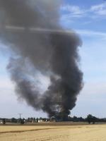 20 krów spłonęło podczas pożaru stodoły w Chróścinie