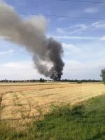 20 krów spłonęło podczas pożaru stodoły w Chróścinie