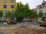 Rewitalizacja Placu św. Sebastiana. Jak idą prace?