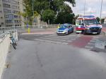 Potrącenie rowerzystki na skrzyżowaniu Ozimskiej z Rejtana w Opolu