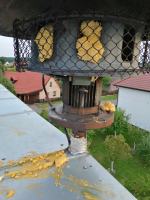 Strażakom z OSP Ochodze uszkodzono wyposażenie remizy