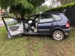 Renault Scenic wjechał w drzewo na ulicy Wilsona. Kierujący nietrzeźwy