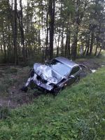 Gwoździce: zderzenie dwóch osobówek. Są utrudnienia w ruchu