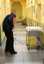 Podejrzany pakunek na oddziale w szpitalu w Kędzierzynie Koźlu