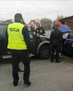 Zderzenie pojazdów w Namysłowie