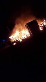 W pożarze w Przeczy spłonęły kury, króliki i pies