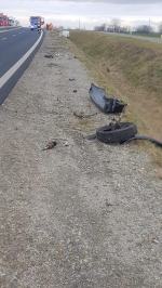 Kobieta jechała pod prąd obwodnicą Nysy. Doszło do czołowego zderzenia