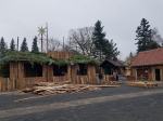 W Opolu-Szczepanowicach trwa budowa Szopki Bożonarodzeniowej