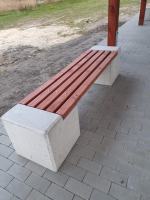 Wiata nad akwenem Malina stała tylko 3 tygodnie. Złodzieje zostawili tylko beton