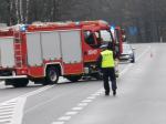 Zablokowana Krajowa 46 w miejscowości Dąbrowa. Są ofiary śmiertelne