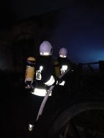 Dwie stodoły spłonęły minionej nocy na Opolszczyźnie