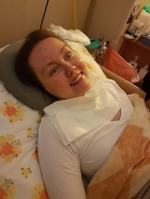 Marta po porodzie doznała udaru. Potrzebne jest kosztowne leczenie