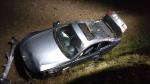 Pracowity dzień dla opolskich strażaków. BMW wypadło z drogi