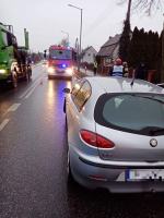 Zderzenie Alfa Romeo i Seata. 2 osoby poszkodowane