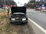 Nie działa sygnalizacja świetlna na obwodnicy miasta. Doszło do zderzenia pojazdów