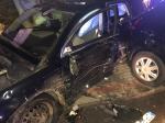 Zderzenie dwóch osobówek w Winowie. Jedna osoba ranna