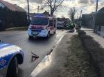 Wypadek w Tarnowie Opolskim. 2 osoby zostały ranne