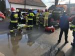 Wypadek w Tarnowie Opolskim. 2 osoby zostały ranne