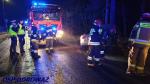 Kierowca wjechał w drzewo. Został przewieziony do szpitala