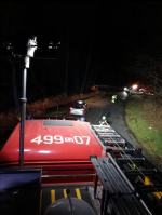 Niebezpieczne zdarzenie na trasie Zdzieszowice - Góra Św. Anny. Jedna osoba ranna