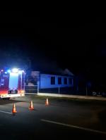 7 zastępów straży walczyło z pożarem stodoły w Dylakach