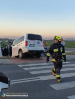 Śmiertelny wypadek pod Prudnikiem. Zablokowana droga nr 414 pomiędzy Białą a Krobuszem 