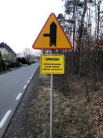 Ptasia Grypa w powiecie gliwickim. Strażacy umieścili ostrzeżenia w gminie Zawadzkie