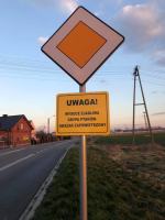 Ptasia Grypa w powiecie gliwickim. Strażacy umieścili ostrzeżenia w gminie Zawadzkie