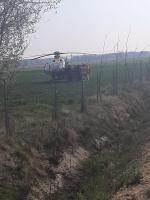 Dramatyczna akcja ratownicza w Wierzbiu. Glebogryzarka wciągnęła nogi mężczyźnie