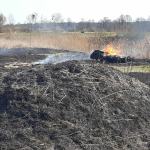 Strażacy coraz częściej interweniują przy pożarach traw 