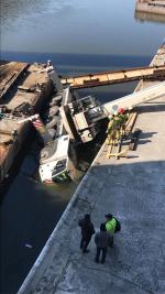 Wypadek na Kanale Gliwickim. Zobacz film ze zdarzenia