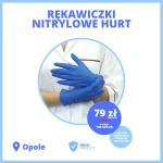 Rękawiczki nitrylowe, medyczne maseczki ochronne, płyny dezynfekujące w Opolu - 24h!