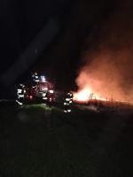 Strażacy gasili nocą pożar nieużytków. Służby apelują o rozwagę