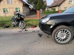 Rośnie liczba wypadków z udziałem motocyklistów. Niebezpieczne zdarzenie pod Brzegiem