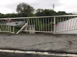 20-latka straciła panowanie nad pojazdem i wjechała w balustradę