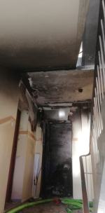 4 zastępy straży gasiły pożar mieszkania w Tarnowie Opolskim