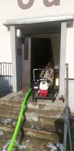 4 zastępy straży gasiły pożar mieszkania w Tarnowie Opolskim