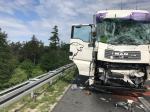 Wypadek na autostradzie A4 