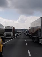 Wypadek na strzeleckim odcinku A4. Lądował śmigłowiec LPR