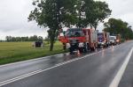 Bus dachował na DK94 w Zielęcicach. Jedna osoba w szpitalu