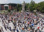 Rafał Trzaskowski odwiedził Opolszczyznę. Tłumy Opolan na Placu Wolności