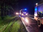Wypadek na drodze krajowej nr 11 w powiecie kluczborskim