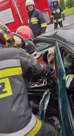 Zderzenie pojazdów w Olszowej. Jedna osoba ranna 