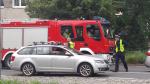 Kolizja pojazdów na ulicy Sienkiewicza w Opolu. Utrudnienia w centrum 