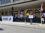 Manifestacja Młodzieżowego Strajku Klimatycznego pod Urzędem Wojewódzkim zakłócona 