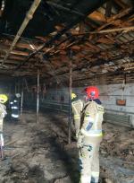 Strażacy gasili kurnik w Chrząstowicach