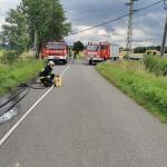 Powiat nyski: Samochód osobowy spłonął doszczętnie 